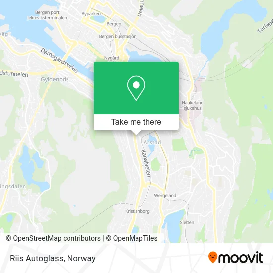 Riis Autoglass map