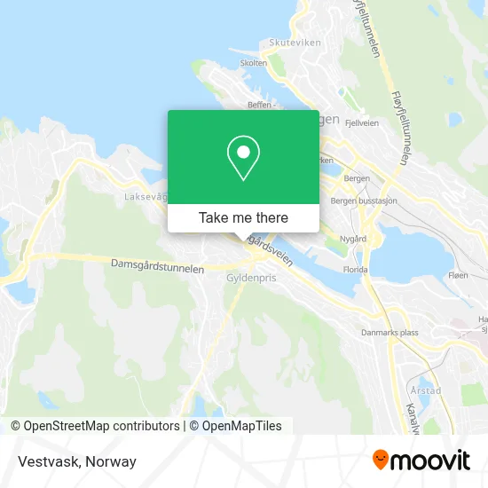 Vestvask map