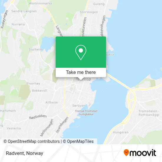 Radvent map