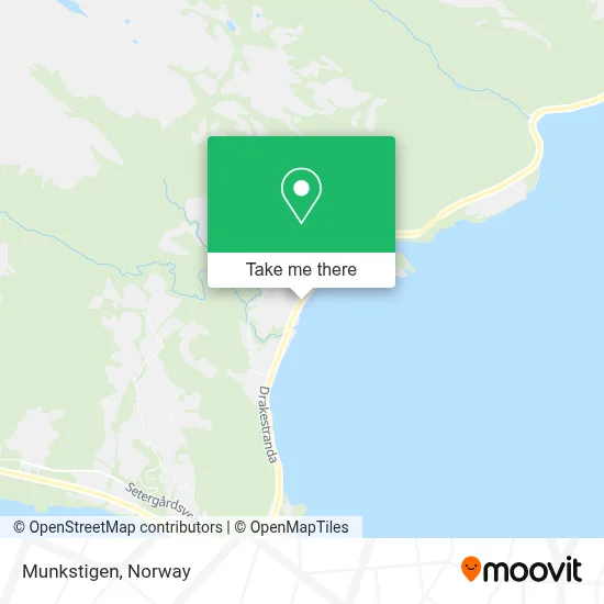 Munkstigen map