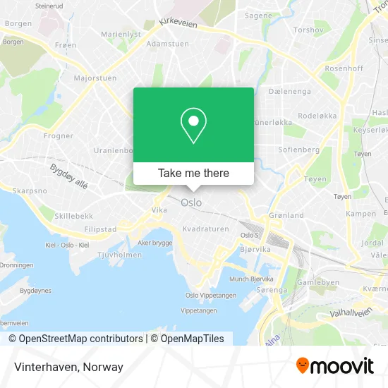 Vinterhaven map