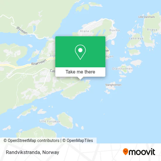 Randvikstranda map
