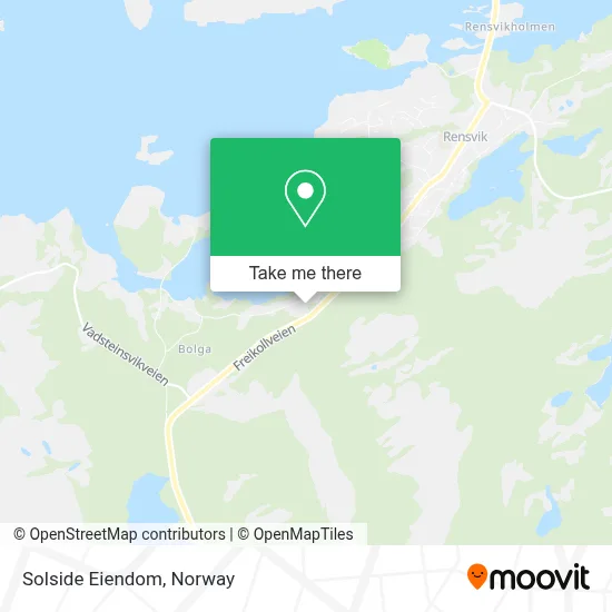 Solside Eiendom map