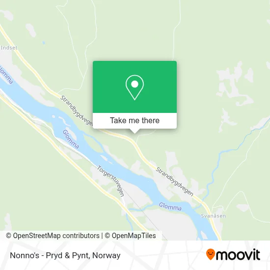 Nonno's - Pryd & Pynt map
