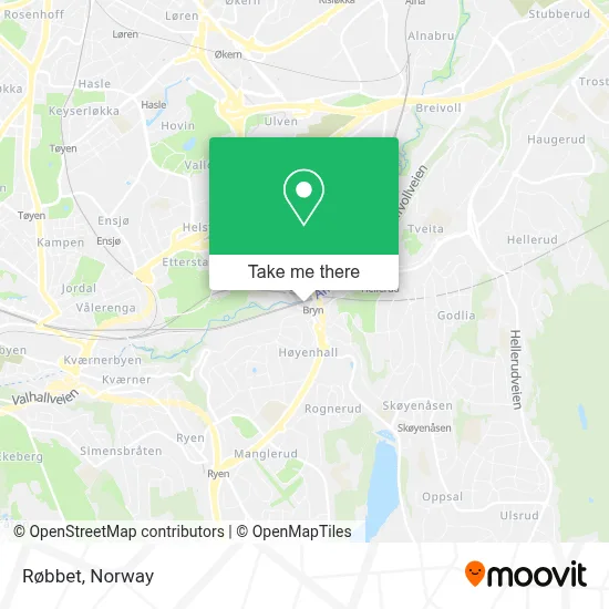 Røbbet map