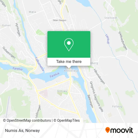Numis As map
