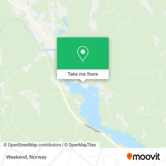 Weekend map