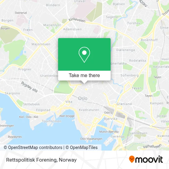 Rettspolitisk Forening map