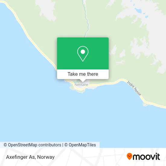 Axefinger As map
