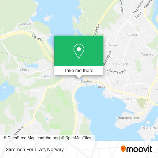 Sammen For Livet map