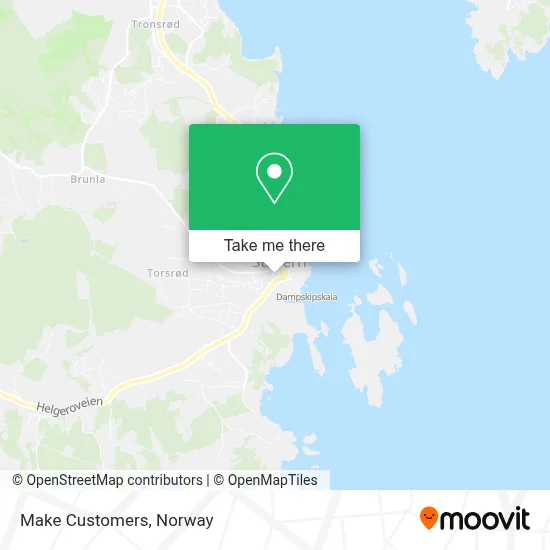 Make Customers map