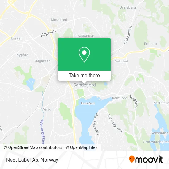 Next Label As map