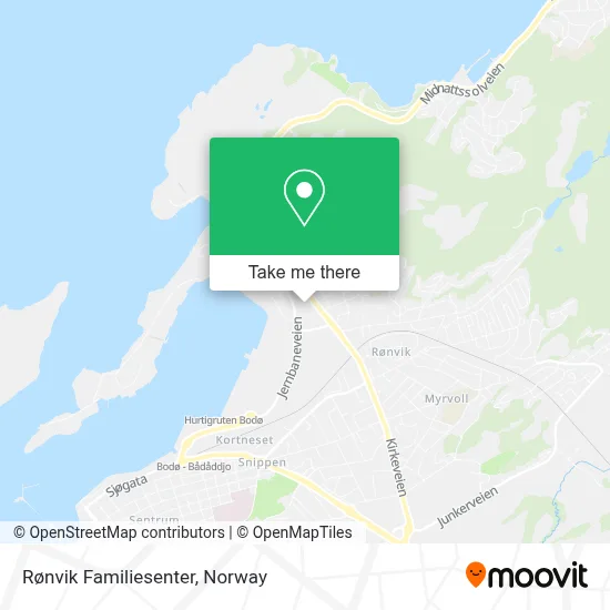 Rønvik Familiesenter map