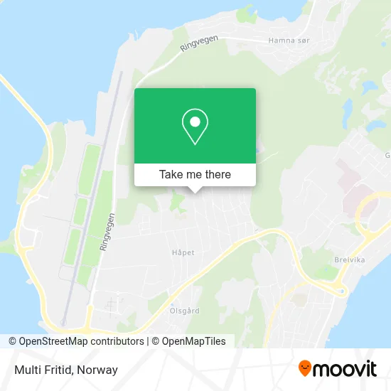 Multi Fritid map