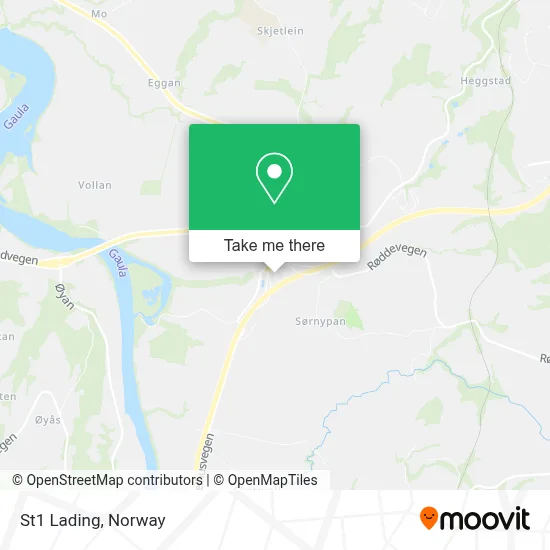 St1 Lading map