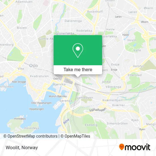 Woolit map
