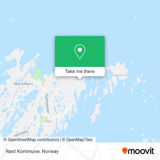 Røst Kommune map