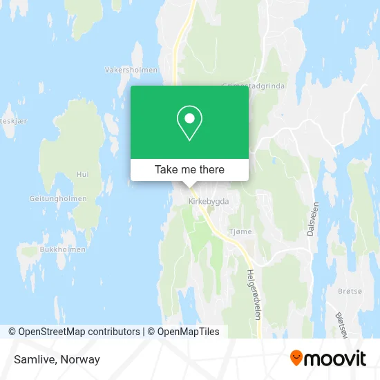 Samlive map
