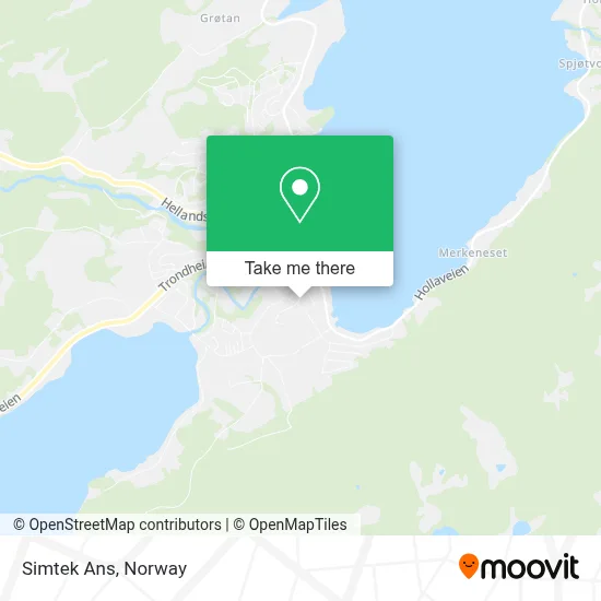 Simtek Ans map