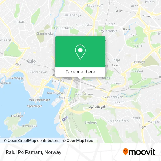 Raiul Pe Pamant map