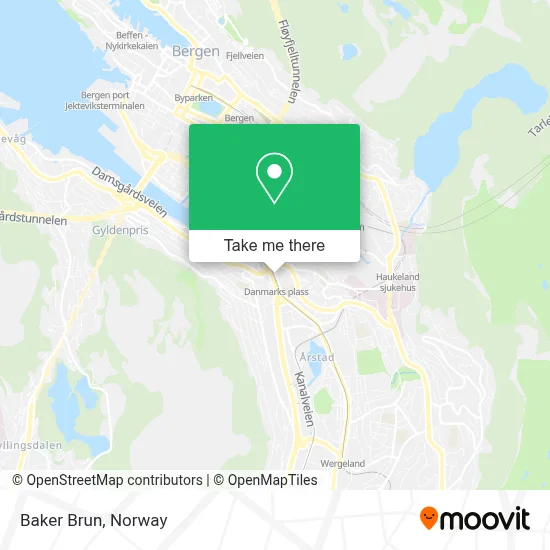 Baker Brun map