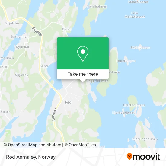Rød Asmaløy map