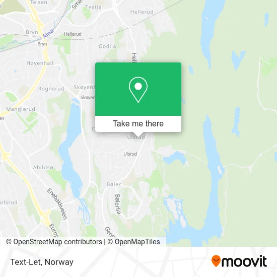 Text-Let map