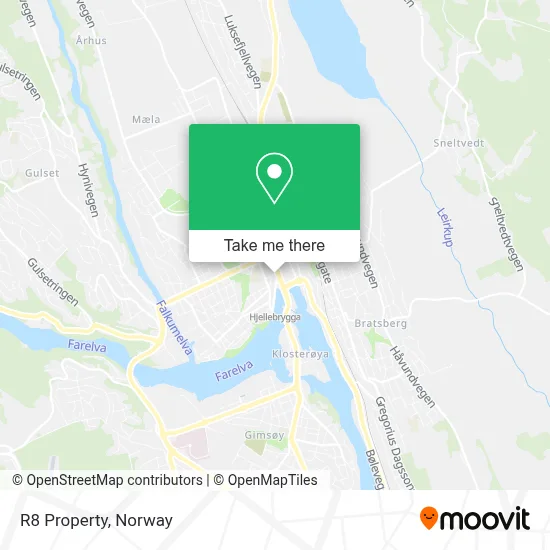 R8 Property map