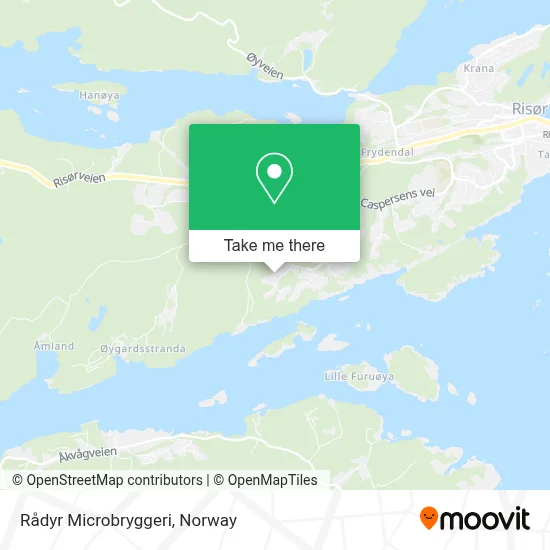 Rådyr Microbryggeri map