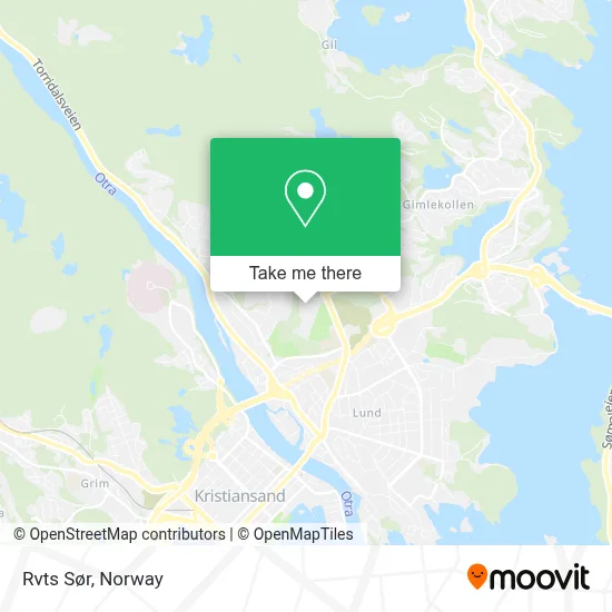Rvts Sør map