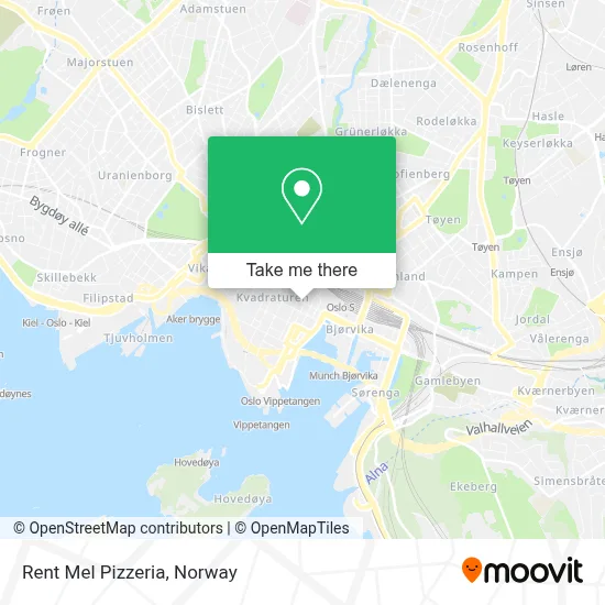 Rent Mel Pizzeria map