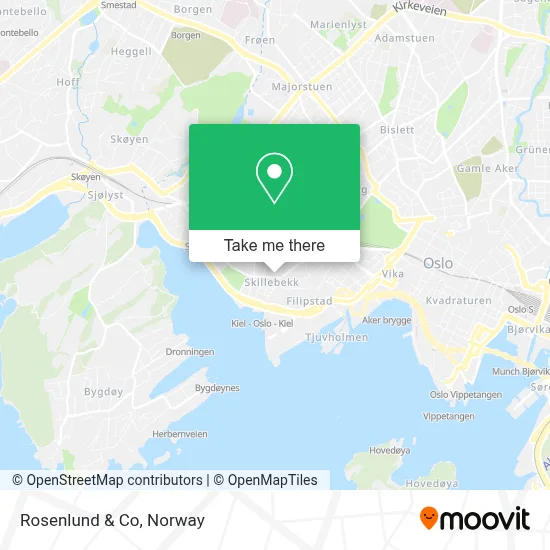 Rosenlund & Co map