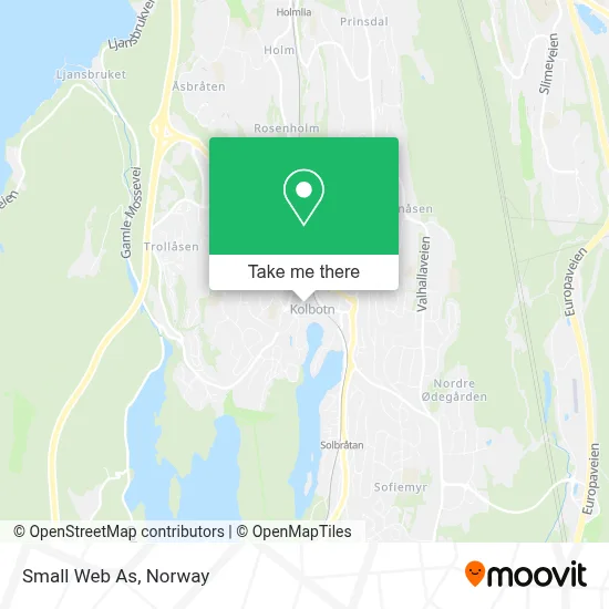 Small Web As map