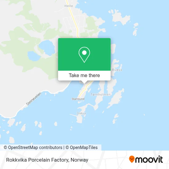Rokkvika Porcelain Factory map