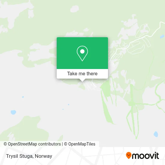 Trysil Stuga map
