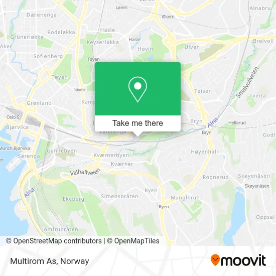 Multirom As map