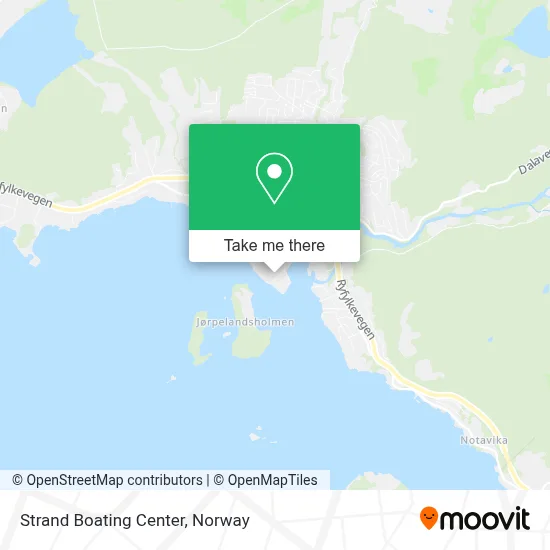 Strand Boating Center map
