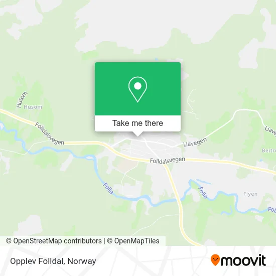 Opplev Folldal map