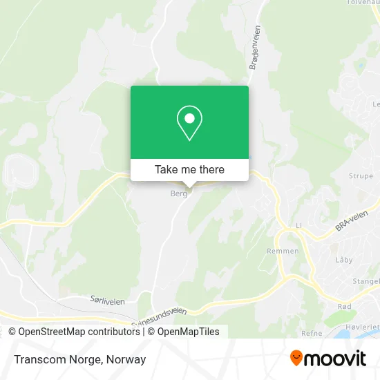Transcom Norge map