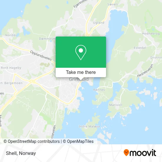 Shell map