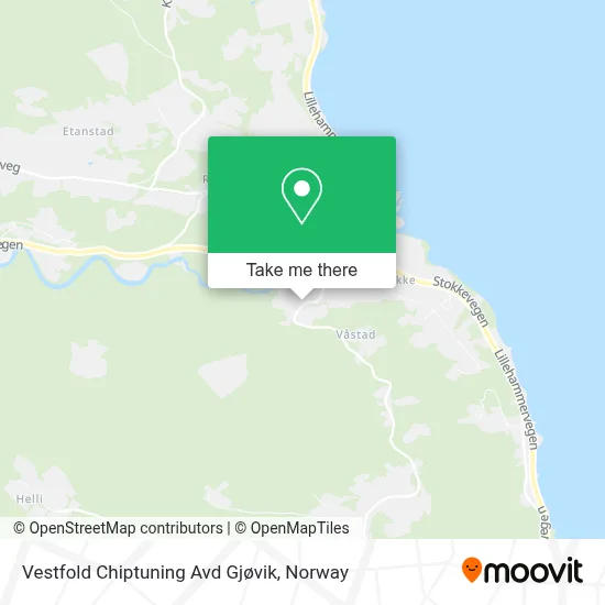 Vestfold Chiptuning Avd Gjøvik map