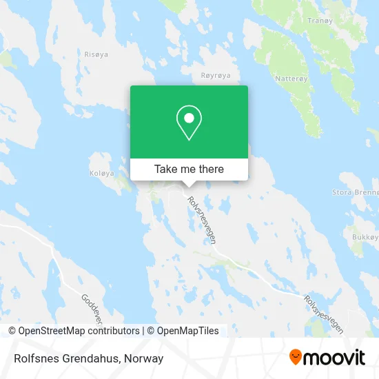 Rolfsnes Grendahus map
