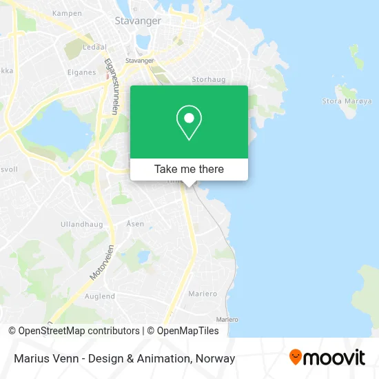 Marius Venn - Design & Animation map
