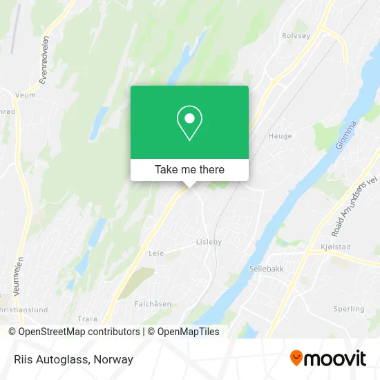 Riis Autoglass map