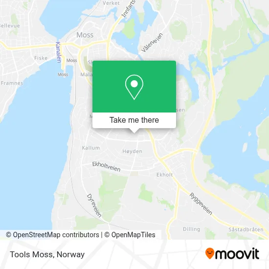 Tools Moss map