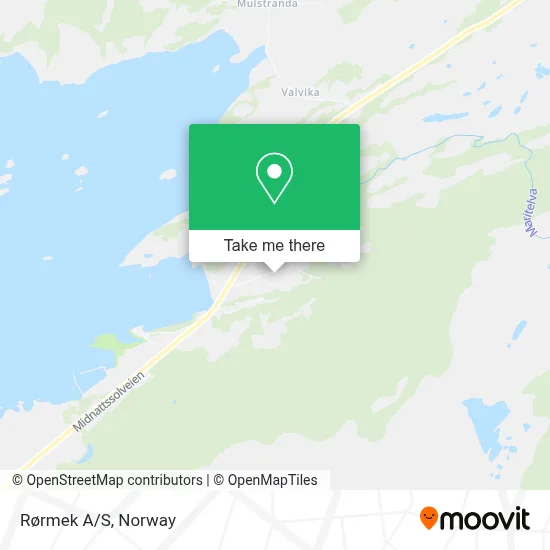 Rørmek A/S map