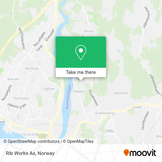 Rib Works As map