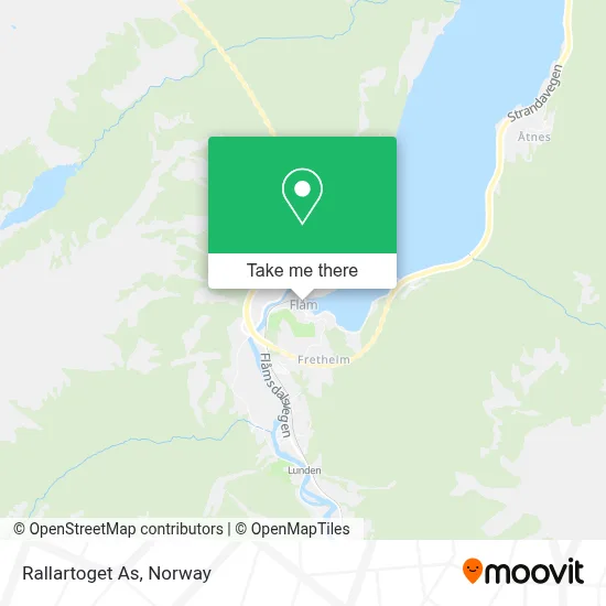 Rallartoget As map