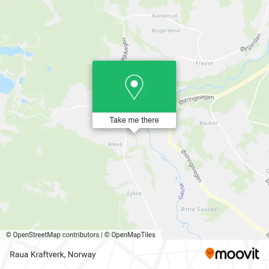 Raua Kraftverk map