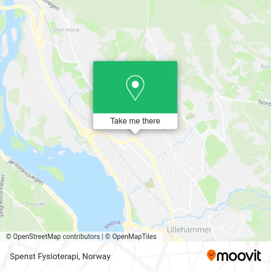 Spenst Fysioterapi map